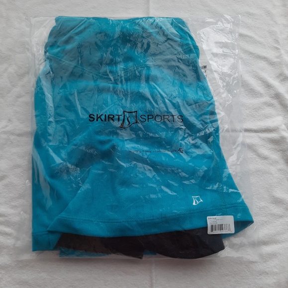 SkirtSports Freedom Fighter skort XS. Teal color - Picture 7 of 7